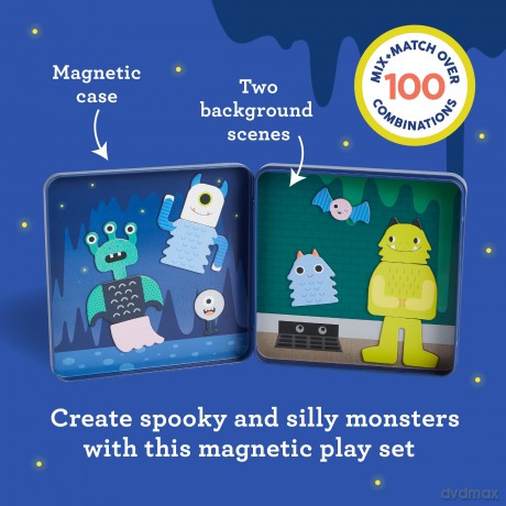 Mix + Match Monsters Magnetic Play Set [KSIĄŻKA]