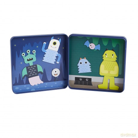 Mix + Match Monsters Magnetic Play Set [KSIĄŻKA]