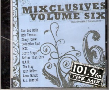 MIXCLUSIVES VOLUME SIX-Rob Thomas, Anna Nalick, INXS, The Fray, O.A.R. [CD]