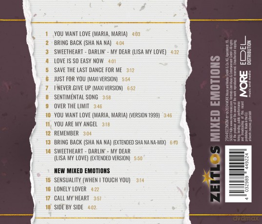 Mixed Emotions: Mixed Emotions-Zeitlos-Mixed Emotions [CD]