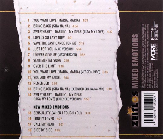 Mixed Emotions: Mixed Emotions-Zeitlos-Mixed Emotions [CD]