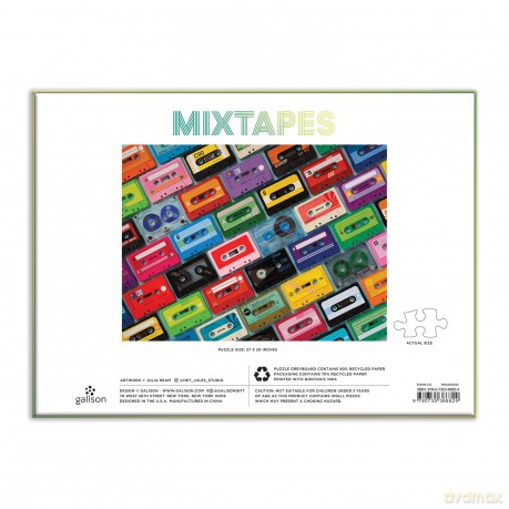 Mixtapes 1000 Piece Puzzle [KSIĄŻKA]