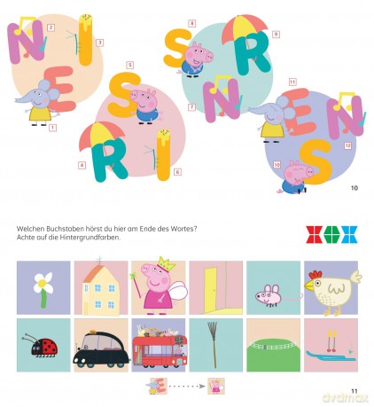 ML Buchstabieren Peppa Pig