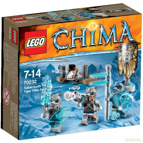 LEGO Chima Plemię tygrysów szablozębnych 70232 [KLOCKI]