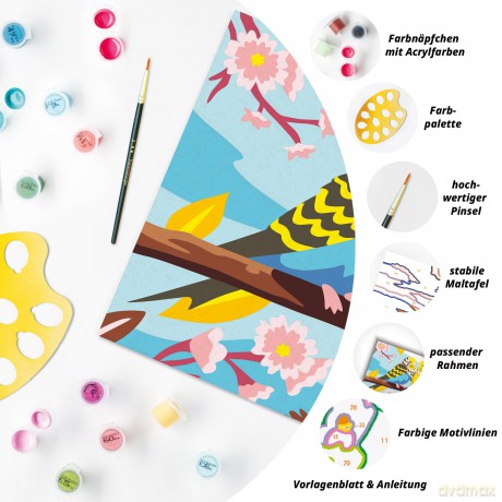 MnZ Bunte Wellensittiche
