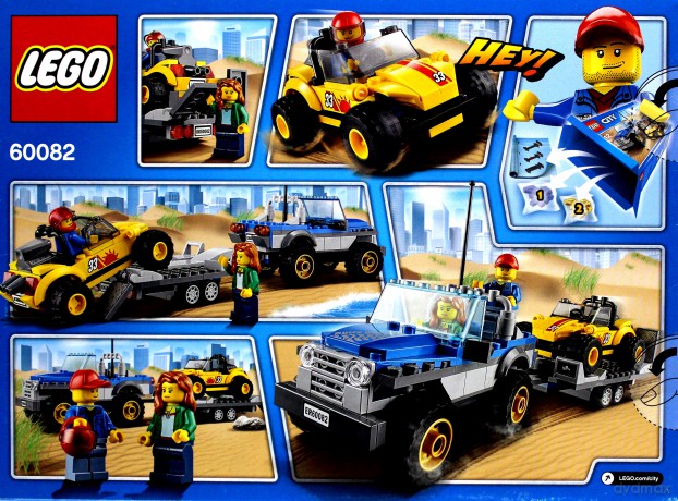 LEGO City Mała terenówka z przyczepką 60082 [KLOCKI]