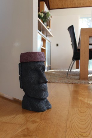 Rotary Hero: Moai Door Stopper