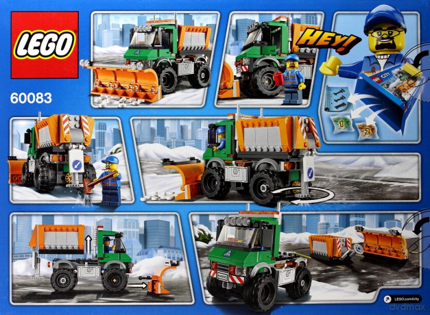 LEGO City Pług śnieżny 60083 [KLOCKI]