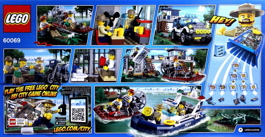 LEGO City Posterunek wodnej policji 60069 [KLOCKI]
