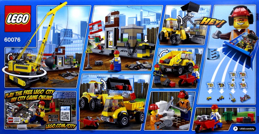LEGO City Rozbiórka 60076 [KLOCKI]