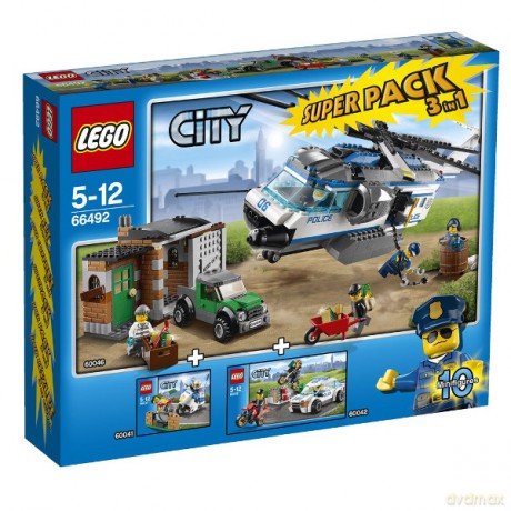 LEGO City Super Pack 3 in 1 66492 [KLOCKI]