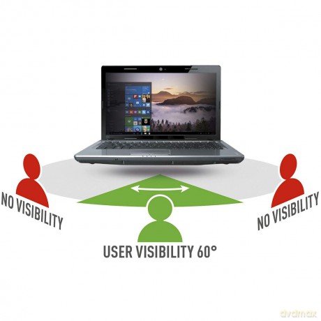 Mobilis Privacy Filter 23" W (16:9) Dim
