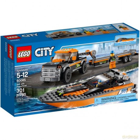 LEGO City Terenówka z motorówką 60085 [KLOCKI]