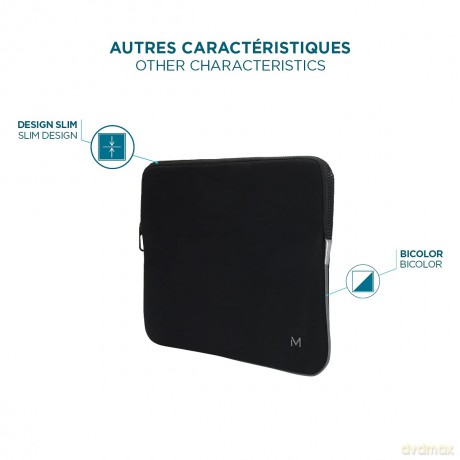 Mobilis Skin Memory Foam Sleeve 12.5-14"