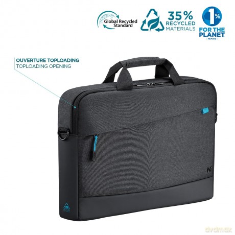 Mobilis Trendy Briefcase 14-16" black 35