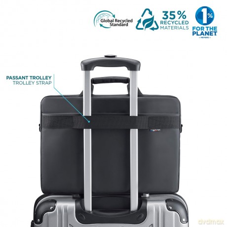Mobilis Trendy Briefcase 14-16" black 35