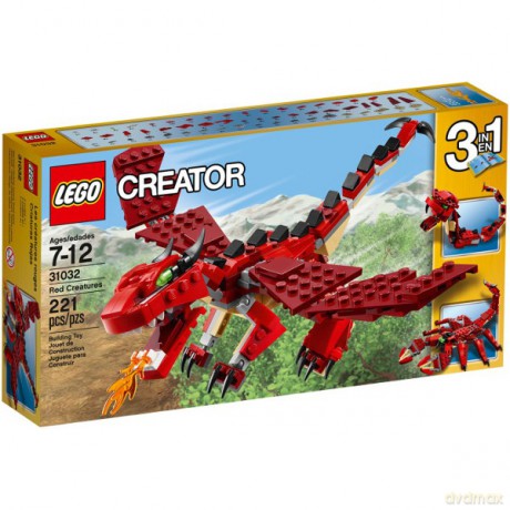 LEGO Creator Czerwone kreatury 31032 [KLOCKI]