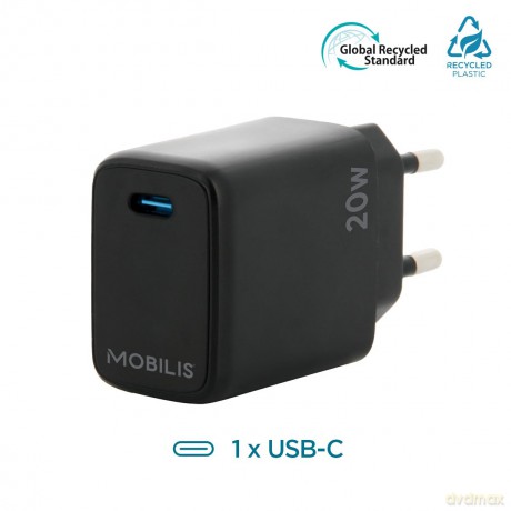 Mobilis Wall Charger - 20W - 1 USB C