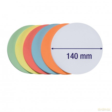 Mod.Kart Kreis 14cm sort 250St