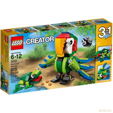 LEGO Creator Zwierzęta z lasu deszczowych 31031 [KLOCKI]