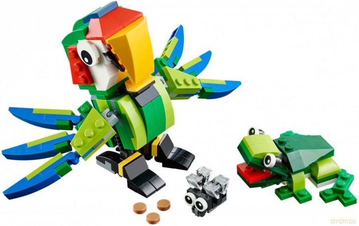 LEGO Creator Zwierzęta z lasu deszczowych 31031 [KLOCKI]