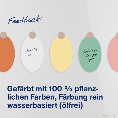 Moder.Karten oval 250 Bl