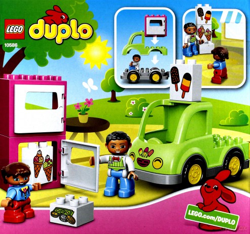 LEGO Duplo Furgonetka lodziarza 10586 [KLOCKI]