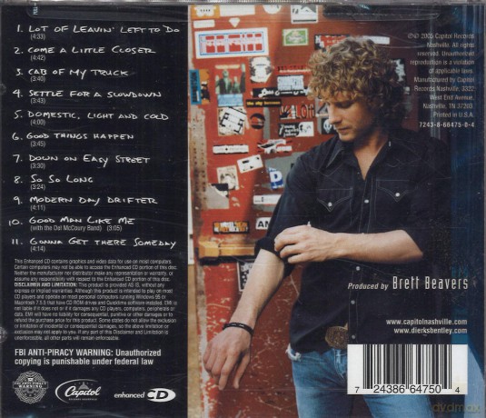 Bentley Dierks: Modern Day Drifter (Enh) [CD]