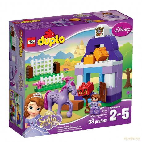 LEGO Duplo Królewska stajnia (10594) [KLOCKI]