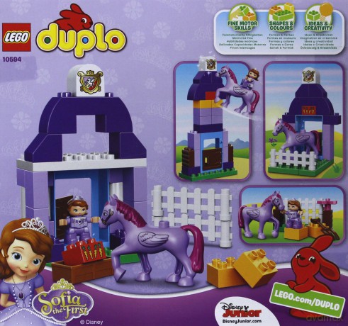 LEGO Duplo Królewska stajnia (10594) [KLOCKI]