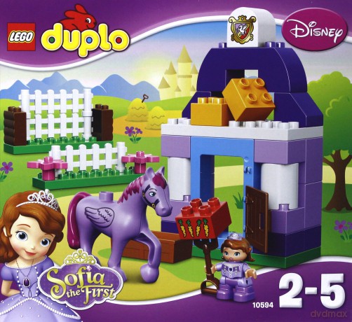 LEGO Duplo Królewska stajnia (10594) [KLOCKI]