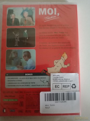 Moi, Tintin [DVD]