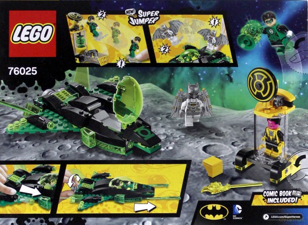 LEGO Hero Zielona Latarnia vs Sinestro 76025 [KLOCKI]