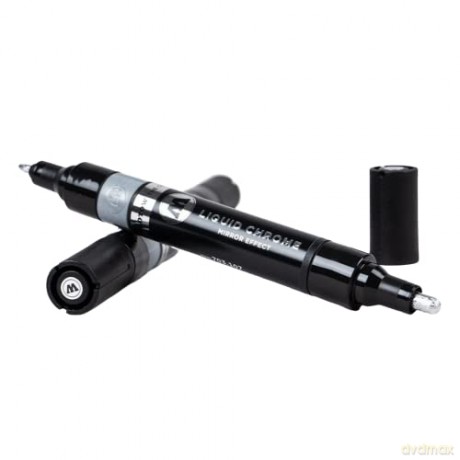 Molotow: MOLOTOW Chrome Twin Acrylstift silber 1,