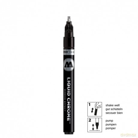 Molotow: MOLOTOW LIQUID CHROMEâ˘ Calligraphy Acryl