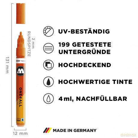 Molotow: MOLOTOW One4All Acrylstifte farbsortiert
