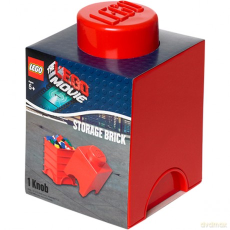 LEGO Pojemnik 1 Movie Czerwony 40011751 [KLOCKI]