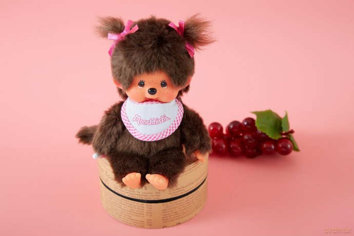 Monchhichi Classic Girl pink, ca. 20cm