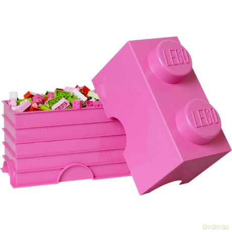 LEGO Pojemnik 2 Friends Różowy 40021741 [KLOCKI]