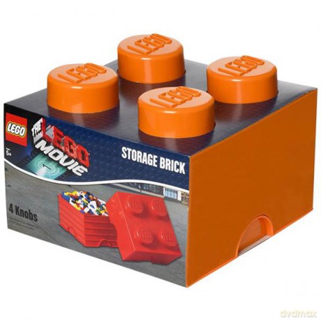 LEGO Pojemnik 4 Movie pomarańczowy 40031753