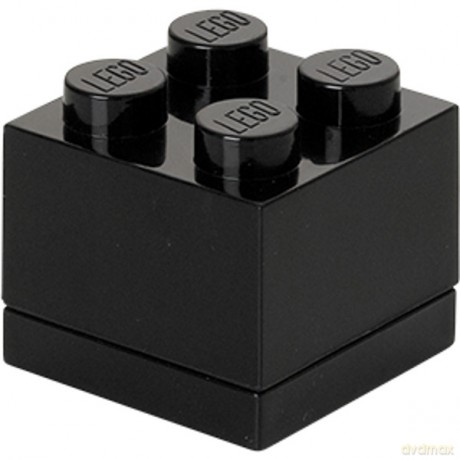 LEGO Pojemnik na lunch mini 4 czarny 40111733 [KLOCKI]
