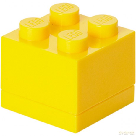 LEGO Pojemnik na lunch mini 4 żółty 40111732 [KLOCKI]