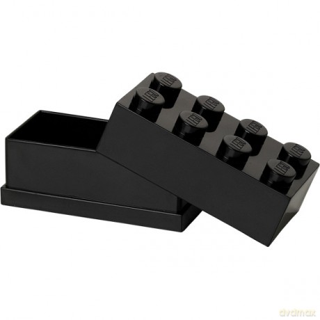 LEGO Pojemnik na lunch mini 8 czarny 40121733 [KLOCKI]