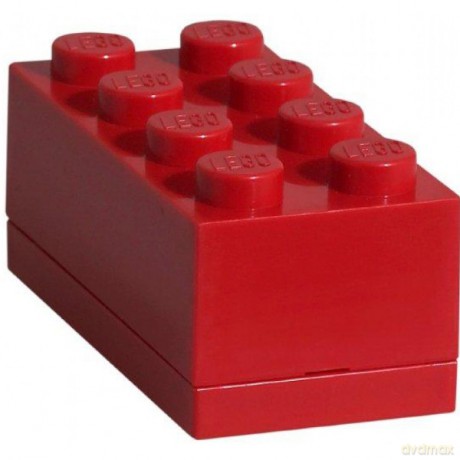 LEGO Pojemnik na lunch mini 8 czerwony 40121730 [KLOCKI]