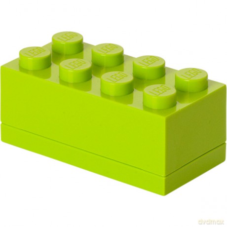 LEGO Pojemnik na lunch mini 8 jasnozielony 40121220 [KLOCKI]