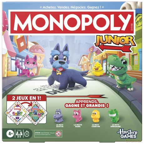 Monopoly - Junior 2 in 1 (FR)