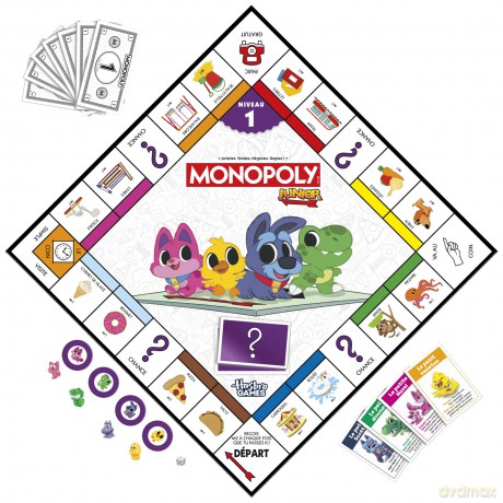 Monopoly - Junior 2 in 1 (FR)