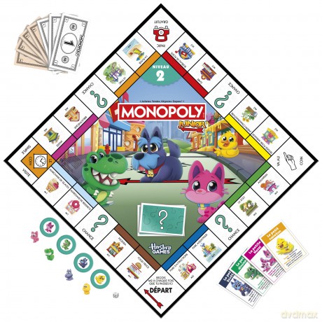 Monopoly - Junior 2 in 1 (FR)