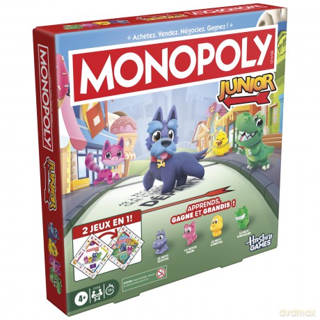 Monopoly - Junior 2 in 1 (FR)