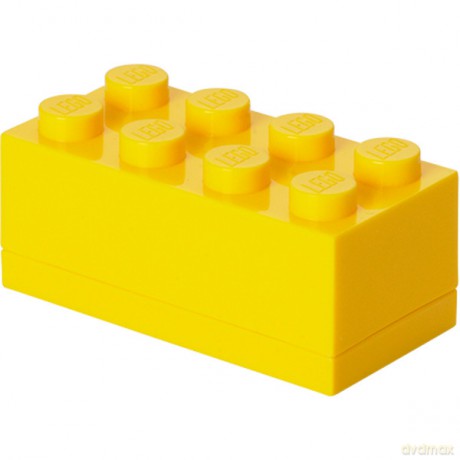 LEGO Pojemnik na lunch mini 8 żółty 40121732 [KLOCKI]
